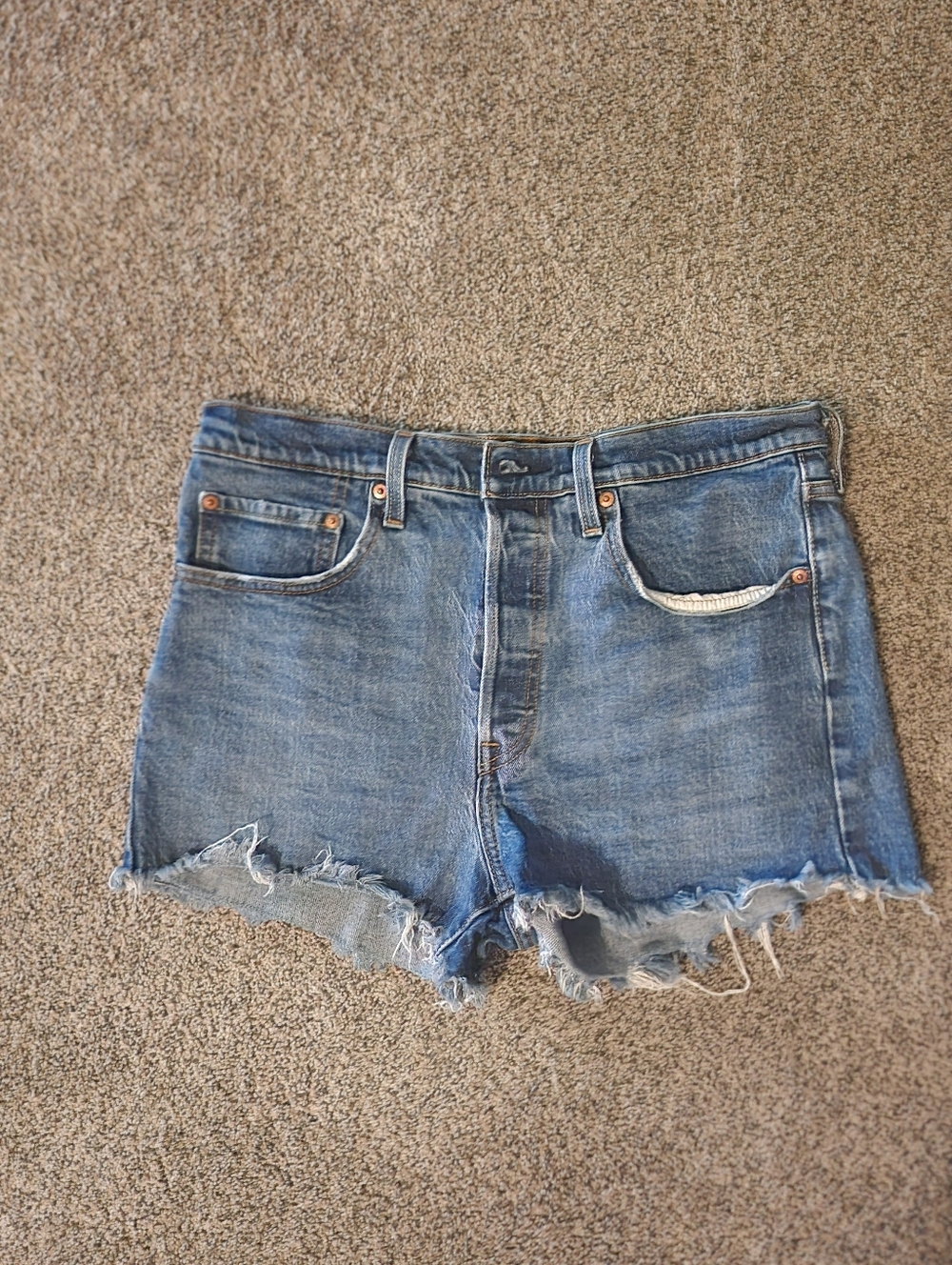 Levi's 501 Cut Off Shorts Size 30